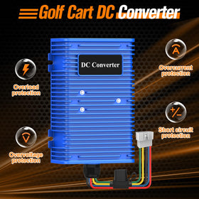 GODCTSUP 12V output from 36V/48V input for golf cart upgrades.