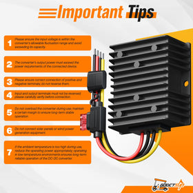 GodCTSUP wiring terminals provide solid 12V outputs for accessories