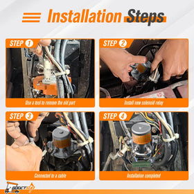 GODCTSUP reliable after-sales support for EZGO solenoid questions.