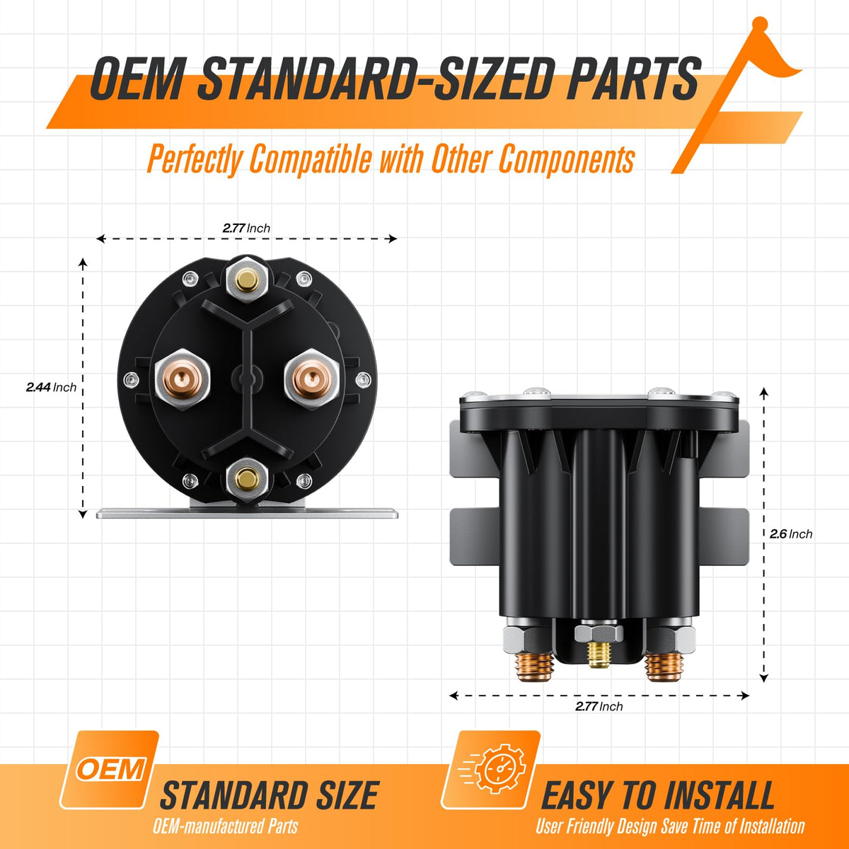 GODCTSUP after-sales support for golf cart solenoids