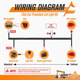 GODCTSUP brake pad component included for reliable stop-and-go driving