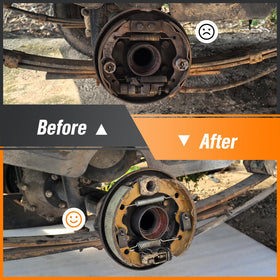 GODCTSUP braking performance improvement with balanced shoe design