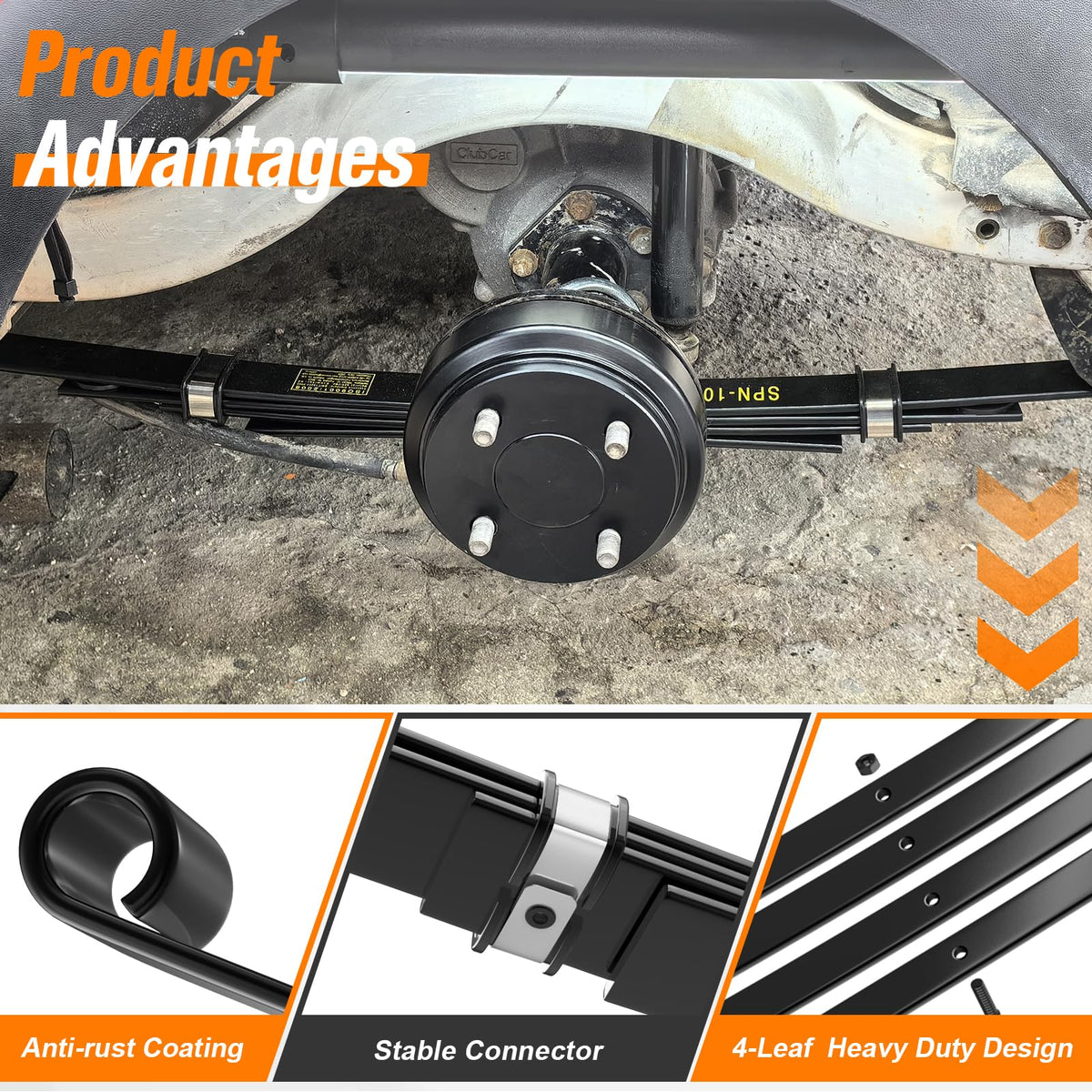 GODCTSUP bushings and sleeves for smoother suspension