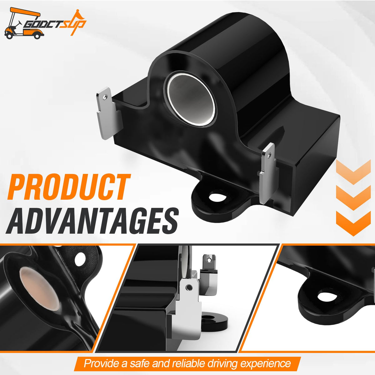 GODCTSUP 5-pin controller-friendly throttle sensor for EZGO systems.