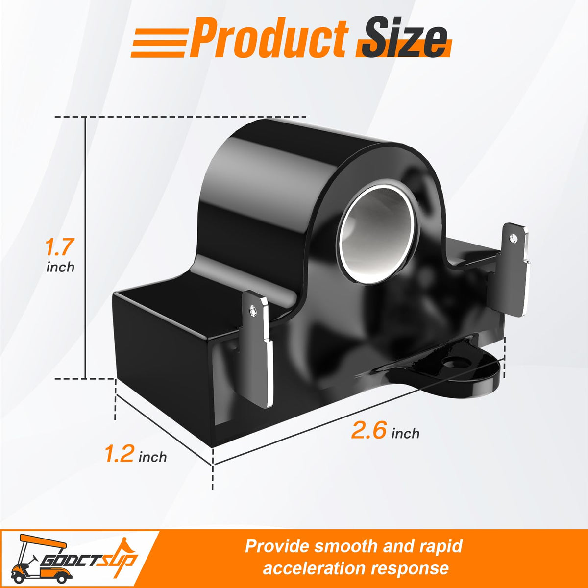 GODCTSUP DCS and PDS compatible throttle sensor enhances drive control.