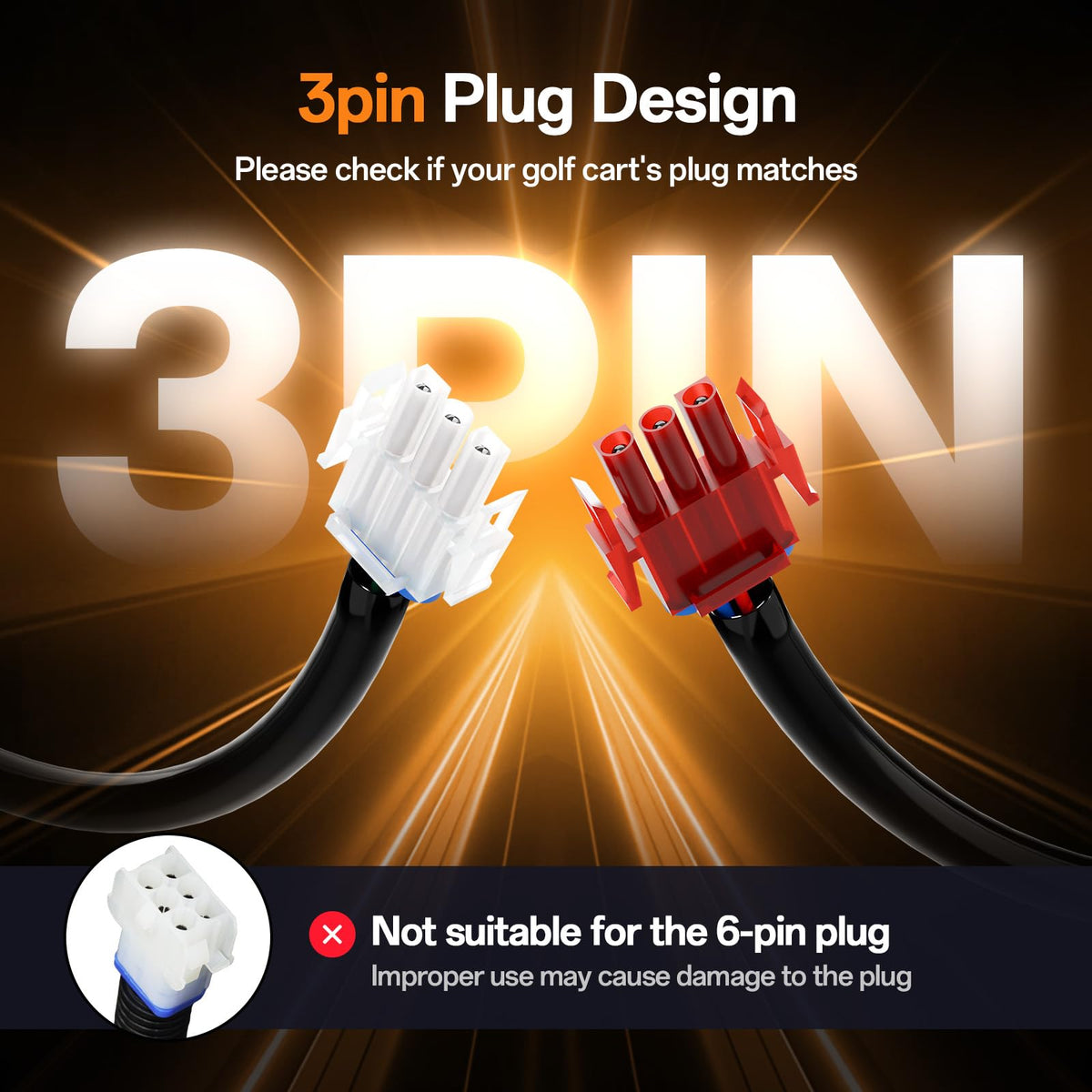 GODCTSUP durable ABS plastic resists moisture and wear