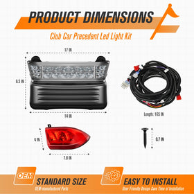 GODCTSUP easy install packaging includes all necessary hardware