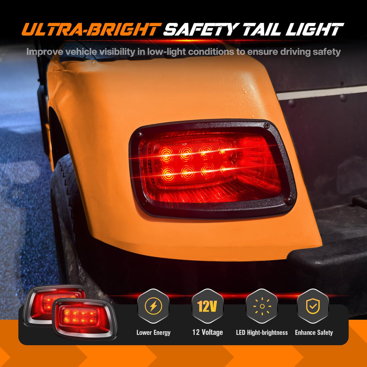 GODCTSUP EZGO deluxe turn signal switch for safer street driving