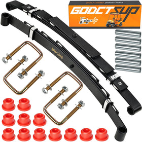 GODCTSUP 4-leaf rear spring kit for EZGO TXT improves ride stability.