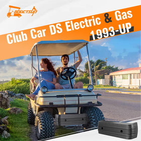 GODCTSUP ABS bumper material provides durable protection for golf cart noses