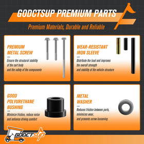 GODCTSUP front upper A-arm sleeves for durable wear life