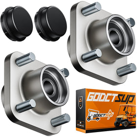 GODCTSUP front wheel hub assembly for Club Car DS/Precedent improves steering stability