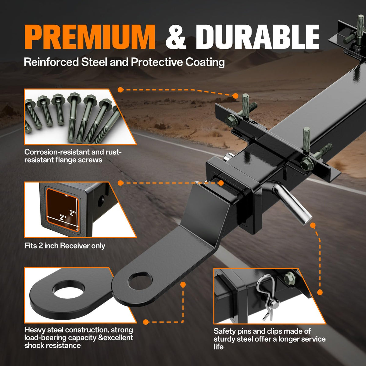 GODCTSUP close-up of steel assembly highlights rugged construction