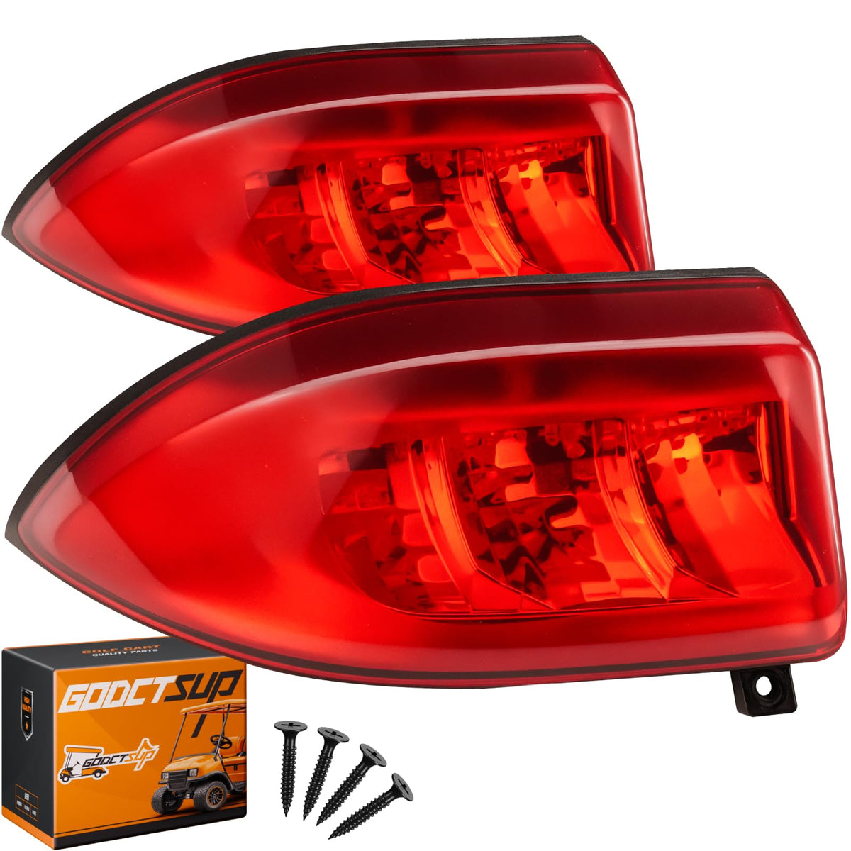 GODCTSUP LED taillight right for Club Car Precedent improves night signaling.