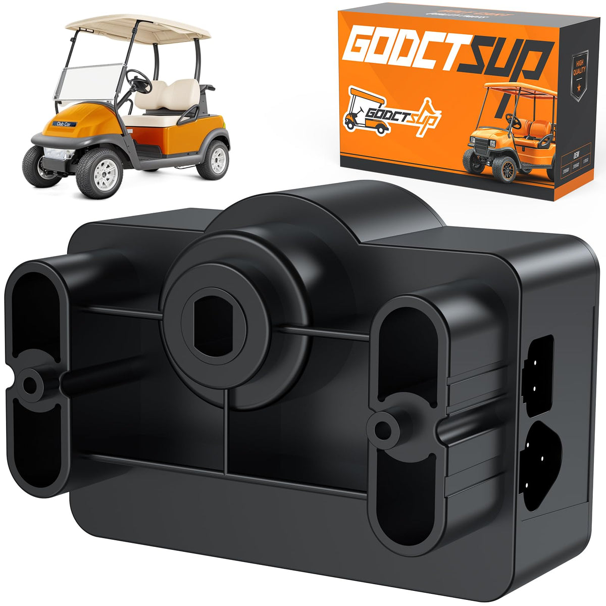 GODCTSUP MCOR2 throttle potentiometer close-up for smoother acceleration in Club Car Precedent.