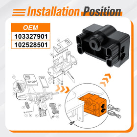 GODCTSUP OEM 103327901/102528501 replacement compatibility for Club Car Precedent.