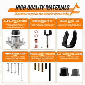GODCTSUP polyurethane bushings and sleeves boost wear resistance and longevity.