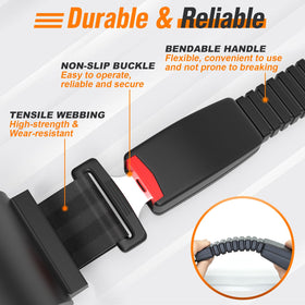 GODCTSUP extendable 42-inch belt demonstrates flexible fit for riders of all sizes