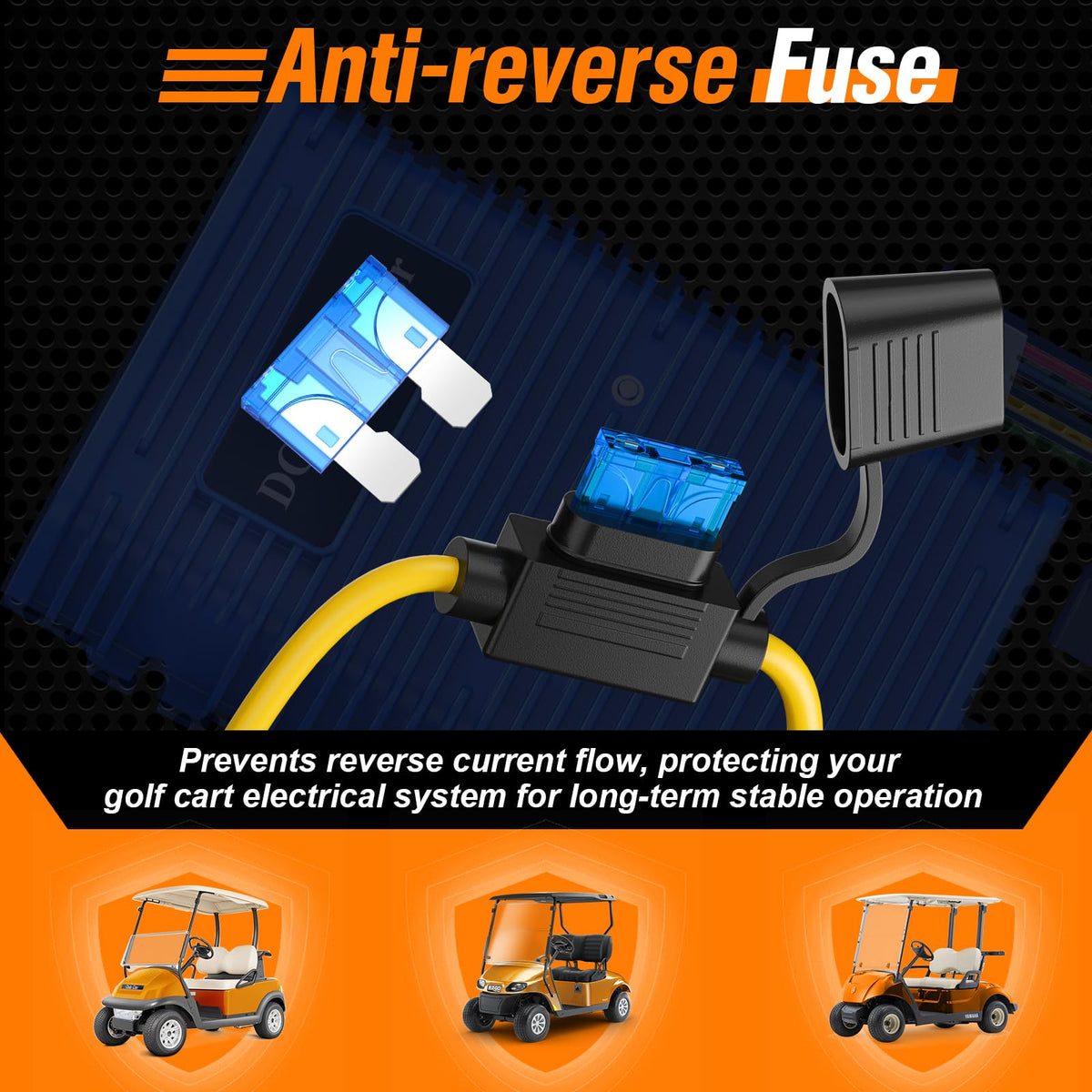 GODCTSUP start wire design offers safe DC switching.