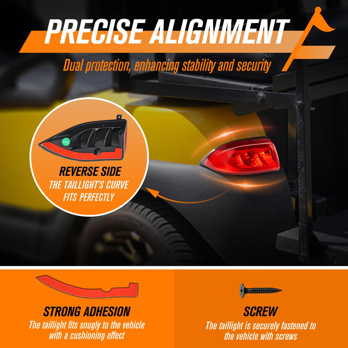 GODCTSUP packaging highlights quick-fit design and included harness.
