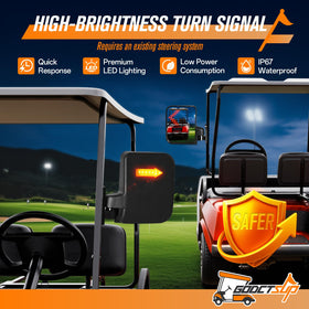 GODCTSUP universal-fit design works with Club Car EZGO Yamaha.