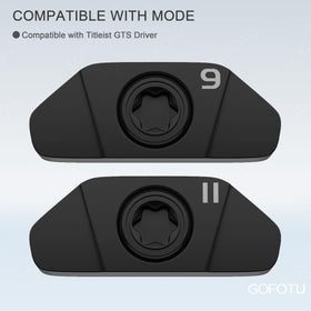 Gofotu 11g head weight for fine-tuning swing weight and performance.