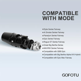 Gofotu 335 golf adapter sleeve Epic Flash, reliable performance in practice.