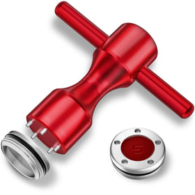 Gofotu 5g head weights with red wrench for quick on-putter balance tweaks