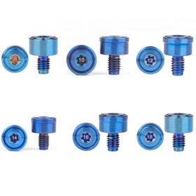 Gofotu 6pc blue golf weights pack shown for versatile driver customization