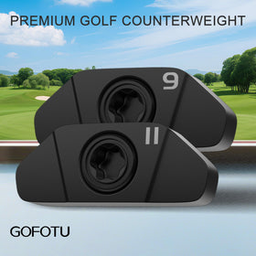 Gofotu 9g head weight enables precise balance tuning for Titleist GTS drivers.