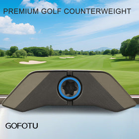 Gofotu driver weight 11gram screw detail demonstrates secure attachment for consistent performance.