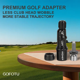 Gofotu adapter kit with ferrule, washer, and screw for easy installation