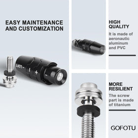 Gofotu golf adapter sleeve uses durable material for long-lasting use.