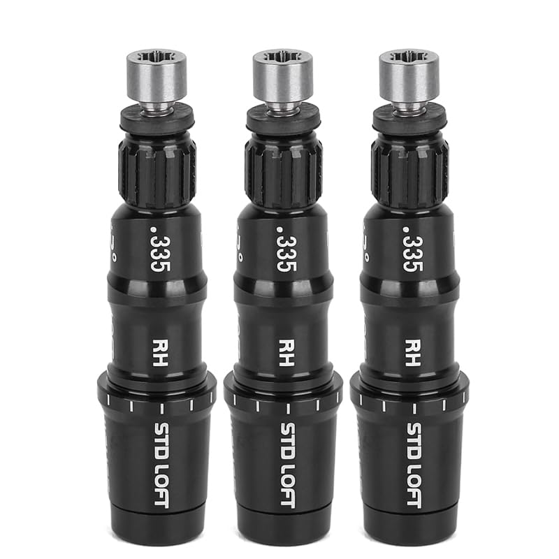 Gofotu golf adapter close-up showing .335 tip compatibility for Taylormade QI4D