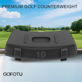 Gofotu back weight 10g being installed on Callaway Quantum driver.