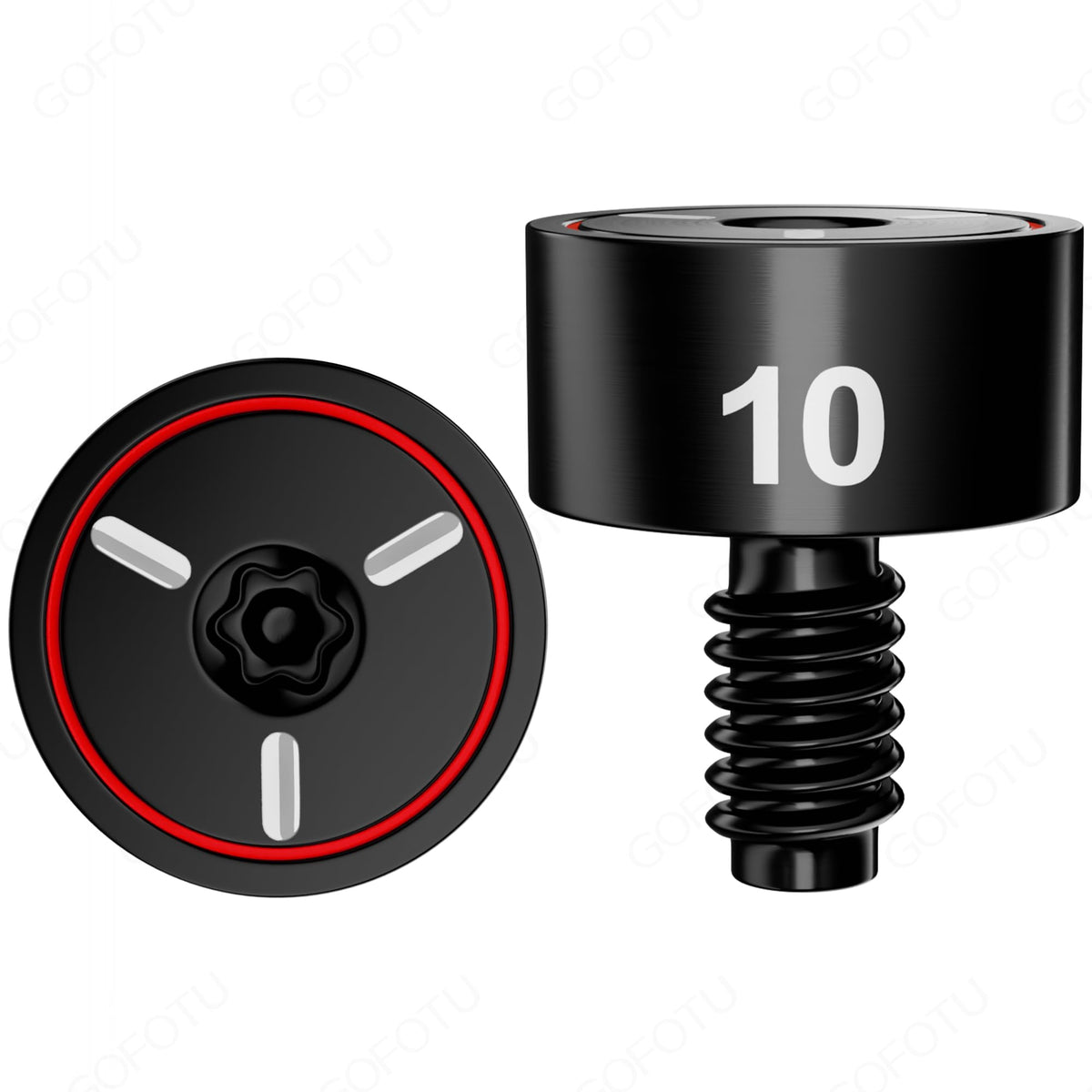 Gofotu golf weight 10g showing compatibility with Callaway Quantum driver for tuning.