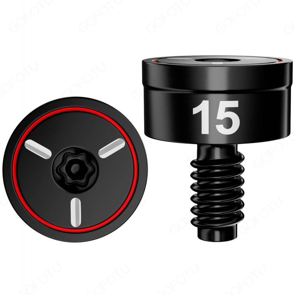 Gofotu golf driver weight 2g in black for precise tuning of Quantum driver