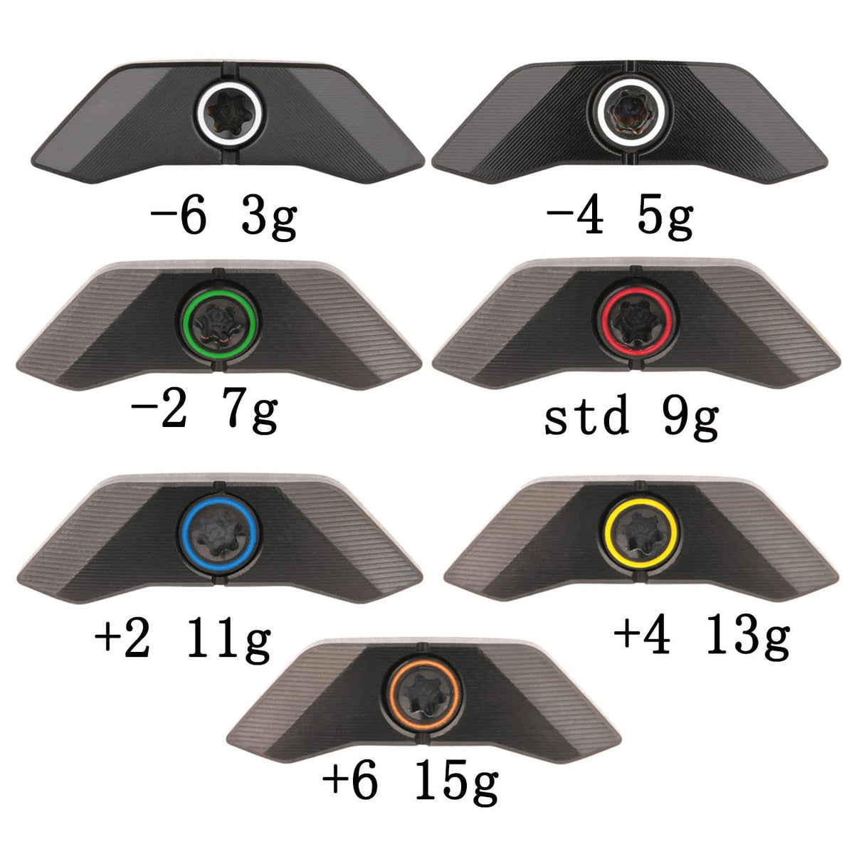 Gofotu weight 5g helps dial in launch feel and stability through the swing