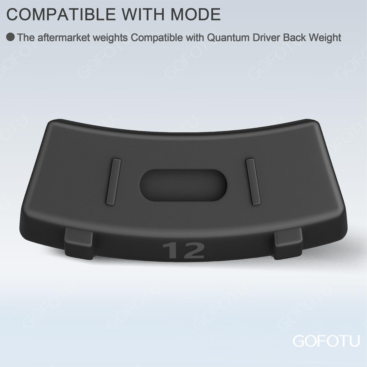 Gofotu weight compatible with Callaway Quantum 2026 back