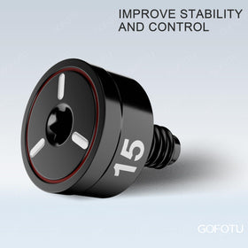 Gofotu screw-in black weight compatible with Callaway Quantum driver