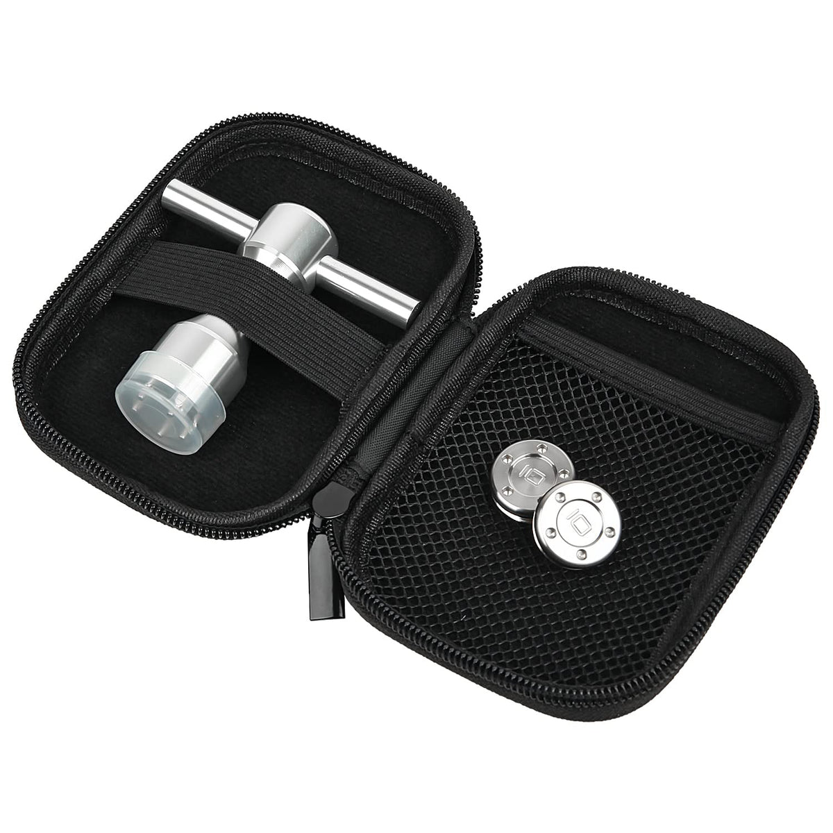 Gofotu golf head weight set with case and wrench for easy customization.