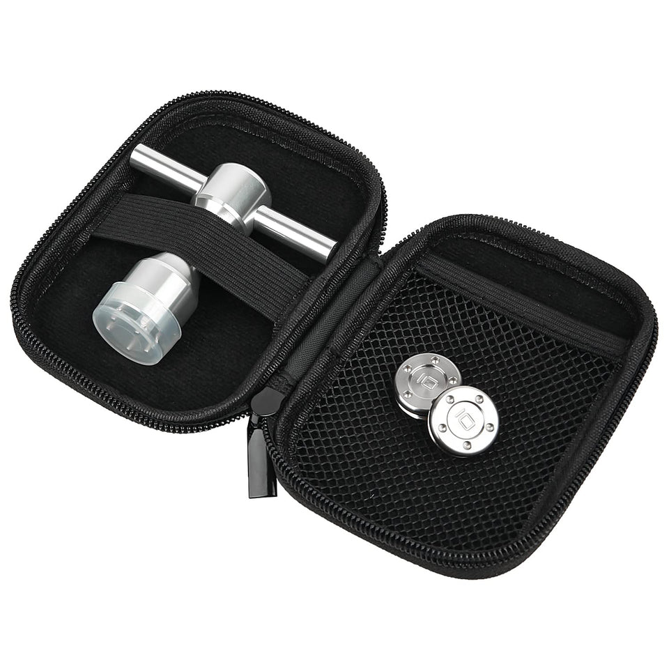 Gofotu golf head weight set with case and wrench for easy customization.