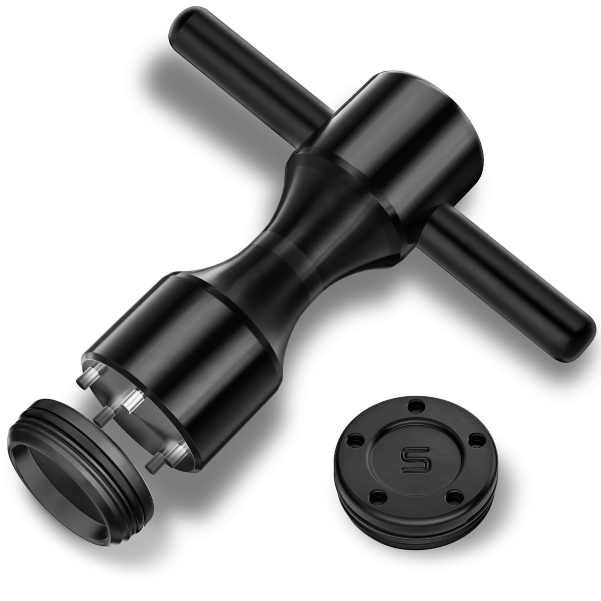 Gofotu golf head weight set with case and wrench for easy adjustments.