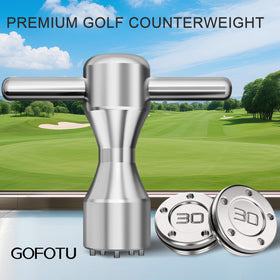 Gofotu 30g weight pair ready for precise swing feel adjustments.