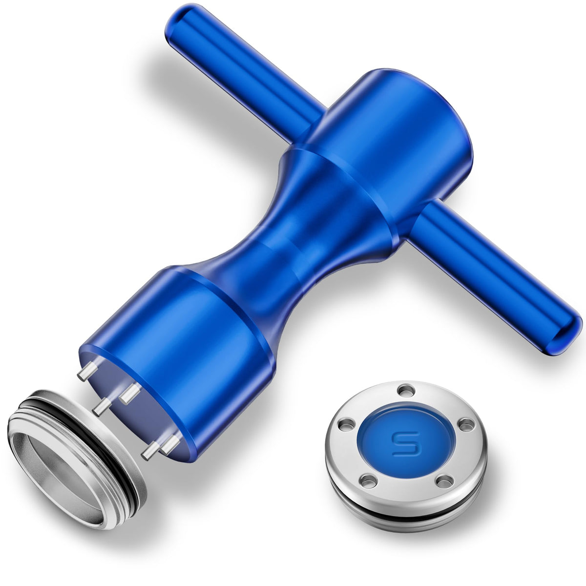 Gofotu golf weight kit displaying 5g–45g range for customizable putter feel.