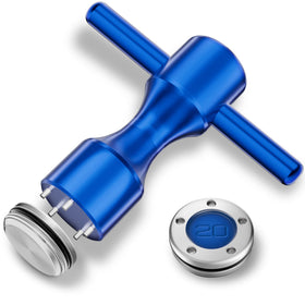 Gofotu golf weights kit front view with wrench for easy adjustment