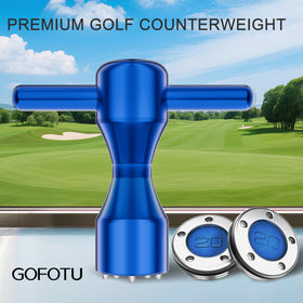 Gofotu weights close-up showing protective O-rings seal cavity moisture