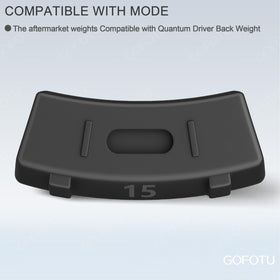 Gofotu back weight packaging shown for quick upgrade