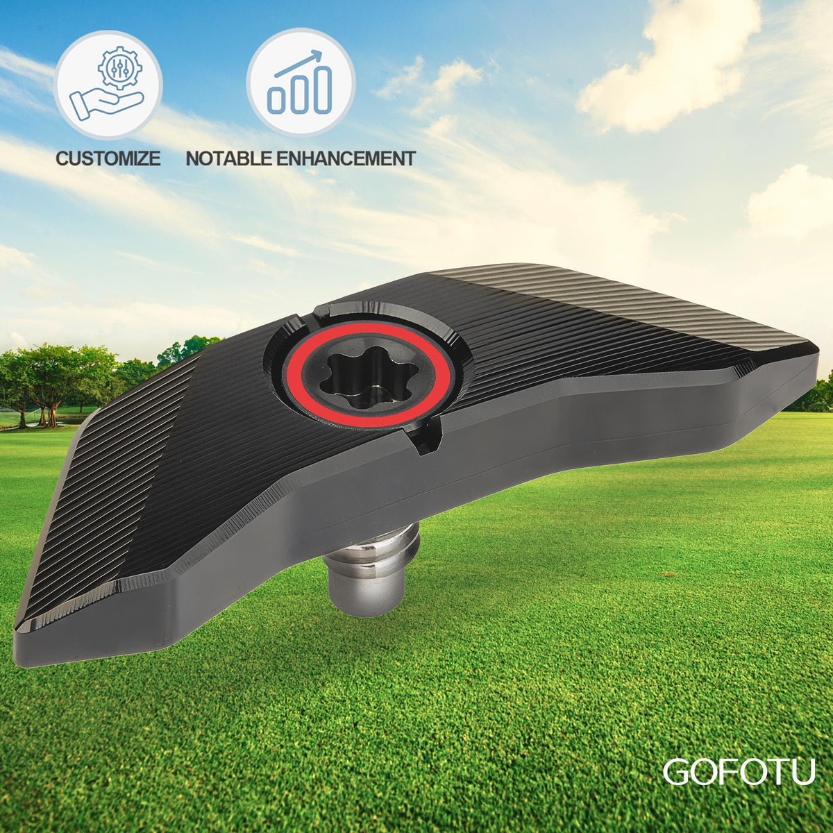 Gofotu precision CNC weight ensures consistent feel and fit