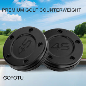 Gofotu rubber O-ring seal protects the weight cavity